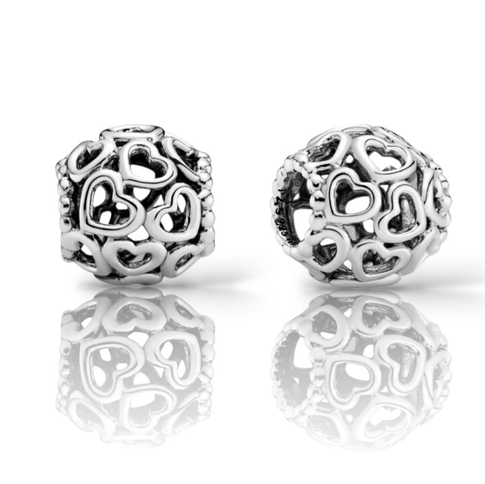 PANDORA Sterling Silver Open Your Heart Charm 790964